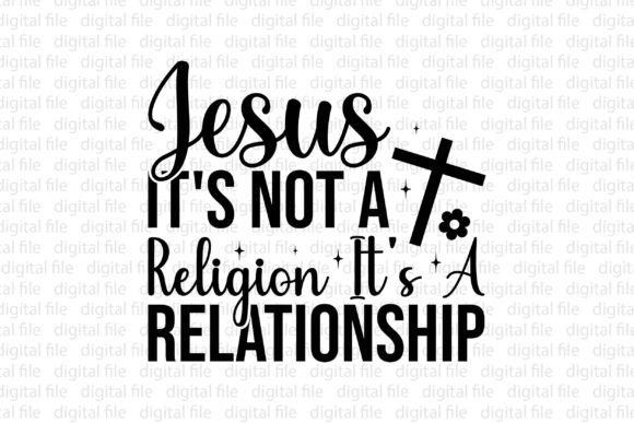 Download Jesus It's Not a Religion - Religion Collection
