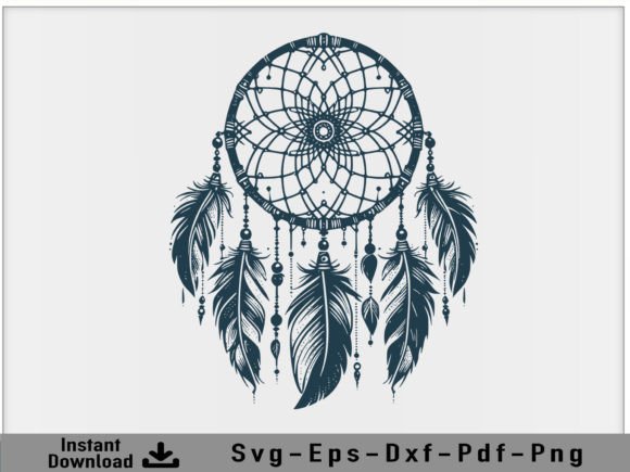 Download Dreamcatcher SVG Vector Silhouette File - Premium Resources