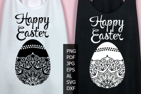 Download Happy Easter Eggs Tshirt Png Mandala Svg - Mandala svg Collection