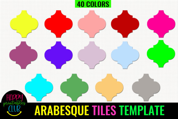 Download Arabesque Tiles Template- Arabesque Tile - Arabesque Collection